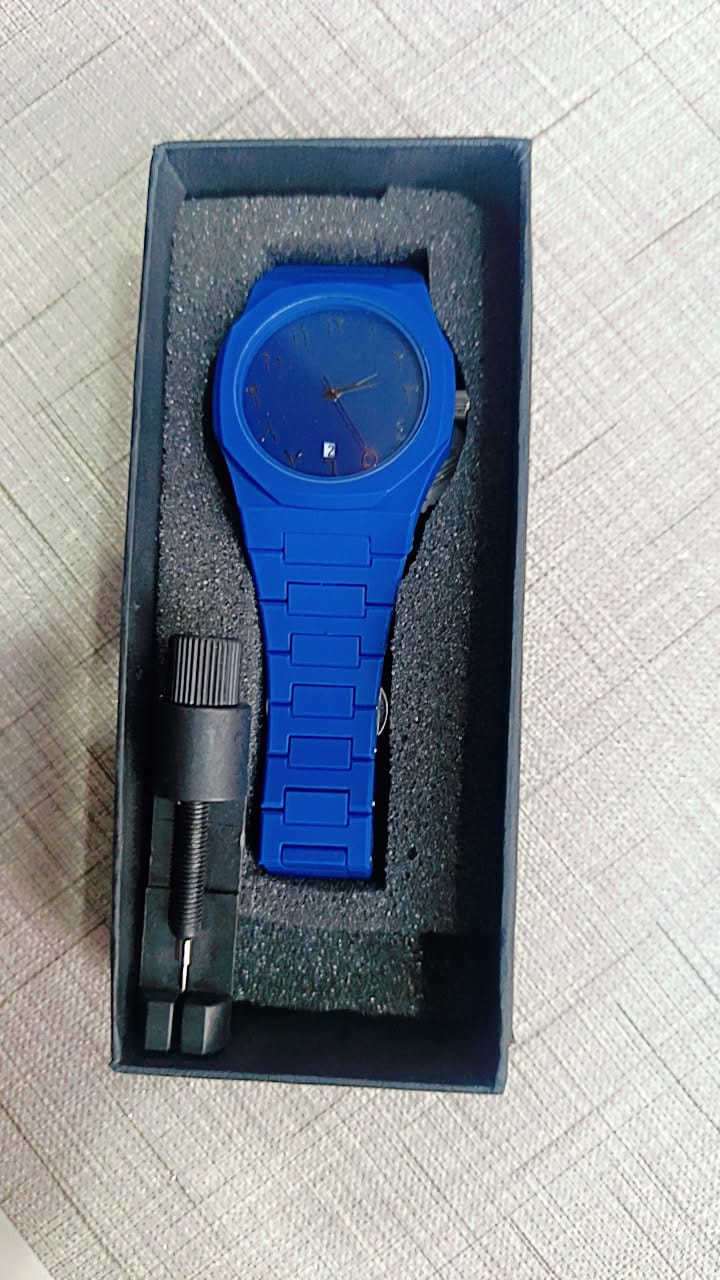 Arabic Aura Black Dial Watch