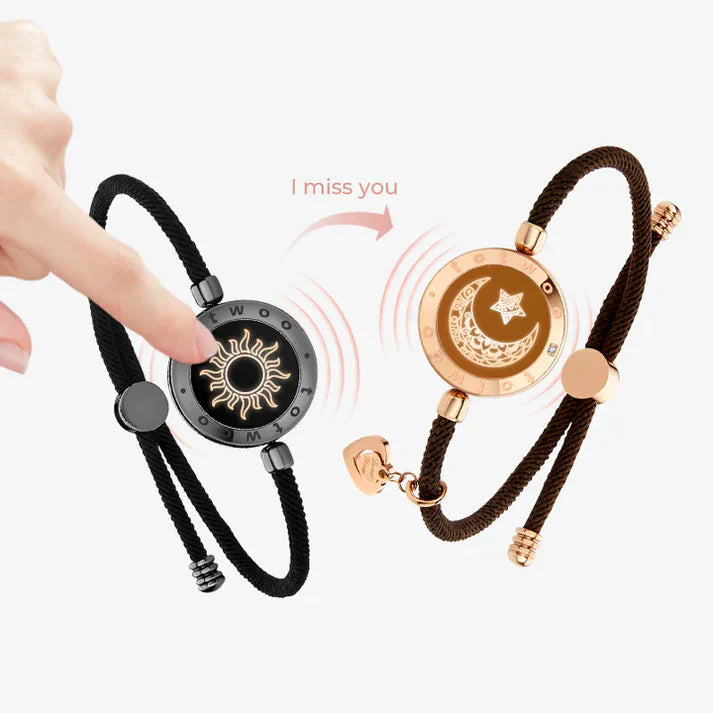 Long Distance Touch Vibration Bracelet for Couples-bracelet