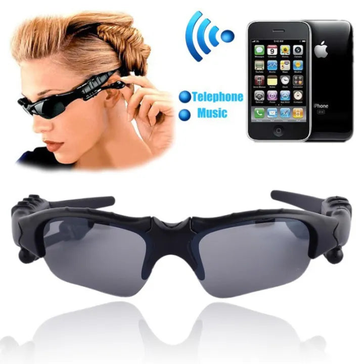 wireless smart headphones glasses