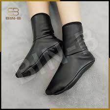 Winter Warm Faux Leather Socks   water proof